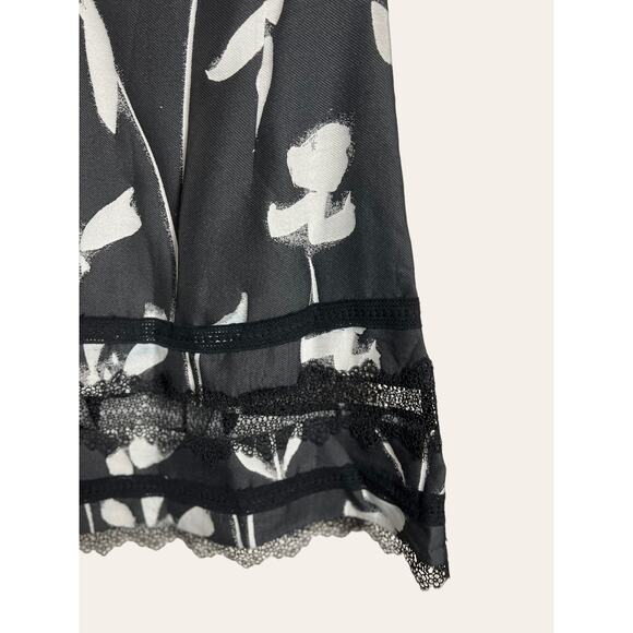 Sachin Babi NOIR Black White Lace Off The Shoulder Cocktail Dress Size 6 - Picture 10 of 16